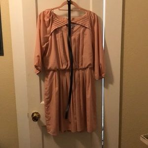 Blush Jessica Simpson dress